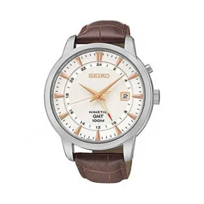 精工/Seiko Kinetic系列 不锈钢 男表 SUN035J1