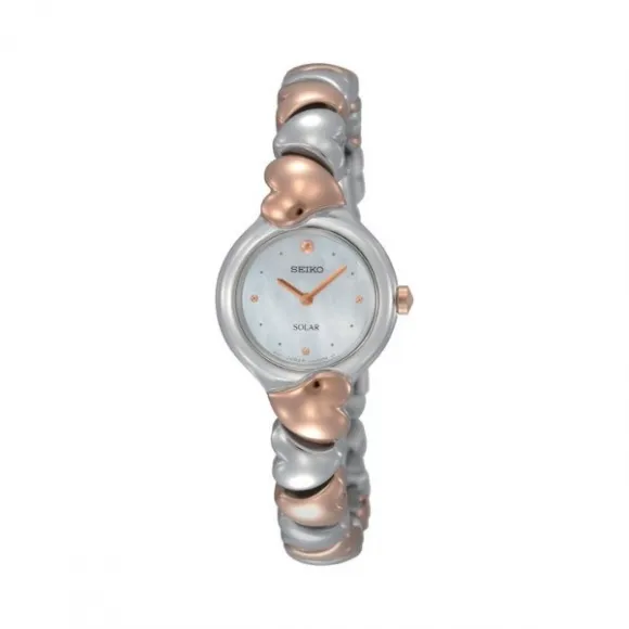精工/Seiko Usa系列 黄金调不锈钢 石英机芯 Seiko Usa SUP118