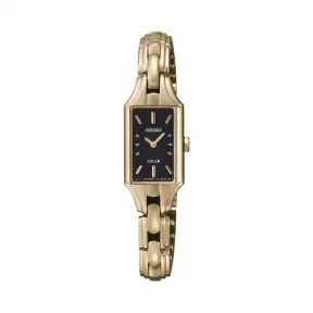 精工/Seiko Usa系列 镀金精钢 石英机芯 女表 SUP166