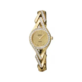 精工/Seiko Solar系列 金色精钢 石英机芯 Seiko Usa SUP176