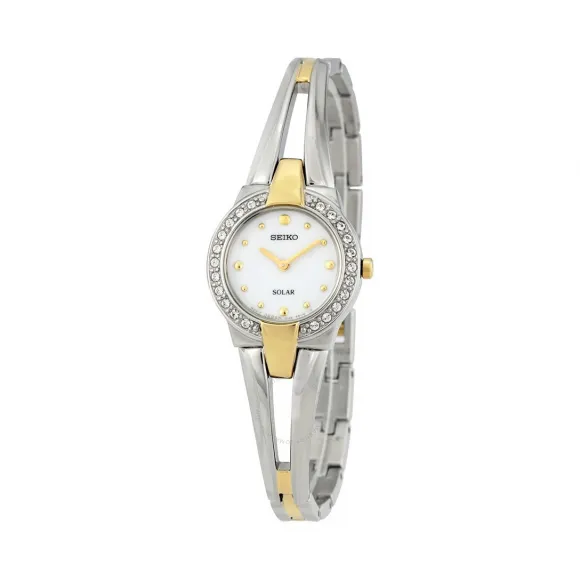 精工/Seiko Solar系列 精钢 石英机芯 女表 SUP206