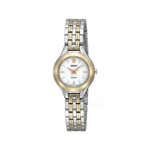 精工/Seiko Solar系列 精钢 石英机芯 女表 SUP210