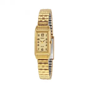 精工/Seiko 镀金精钢 石英机芯 女表 SUP244