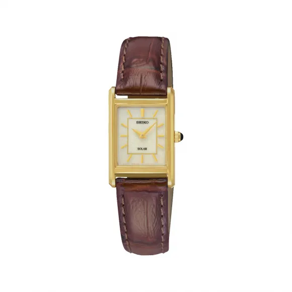精工/Seiko Core系列 金色精钢 石英机芯 女表 SUP252