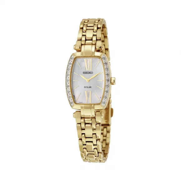 精工/Seiko 镀金精钢 石英机芯 女表 SUP286