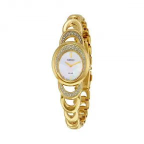 精工/Seiko 金色精钢 石英机芯 女表 SUP298
