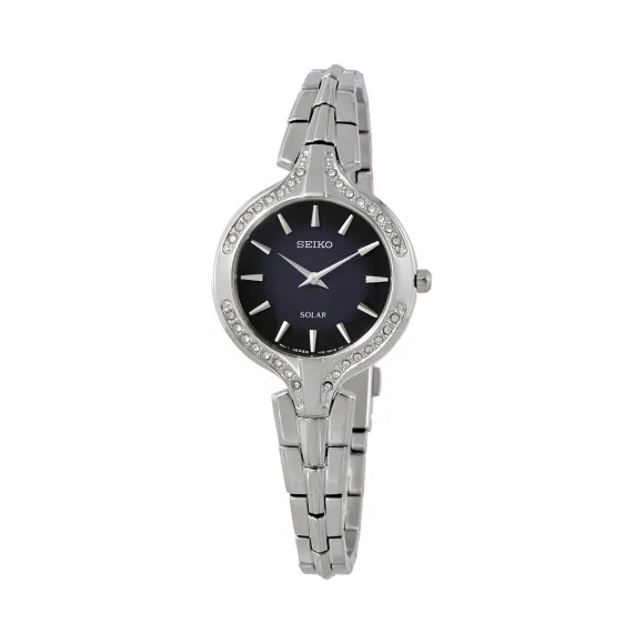 精工/Seiko Recraft系列 精钢 - 镶有水晶 石英机芯 女表 SUP345