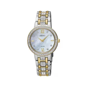精工/Seiko Solar系列 精钢 石英机芯 女表 SUP360