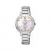精工/Seiko discovermore系列 30.4MM 不锈钢 太阳能 女表 SUP381