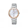 精工/Seiko discovermore系列 30.4MM 不锈钢 太阳能 女表 SUP382