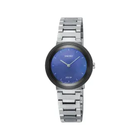 精工/Seiko Essentials系列 精钢 eco-drive 女表 SUP385