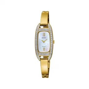 精工/Seiko discovermore系列 16.5MM 不锈钢 太阳能 女表 SUP390