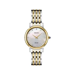 精工/Seiko diamondcollection系列 不锈钢 太阳能 女表 SUP398