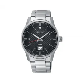 精工/Seiko discovermore系列 40.8MM 不锈钢 石英机芯 男表 SUR269