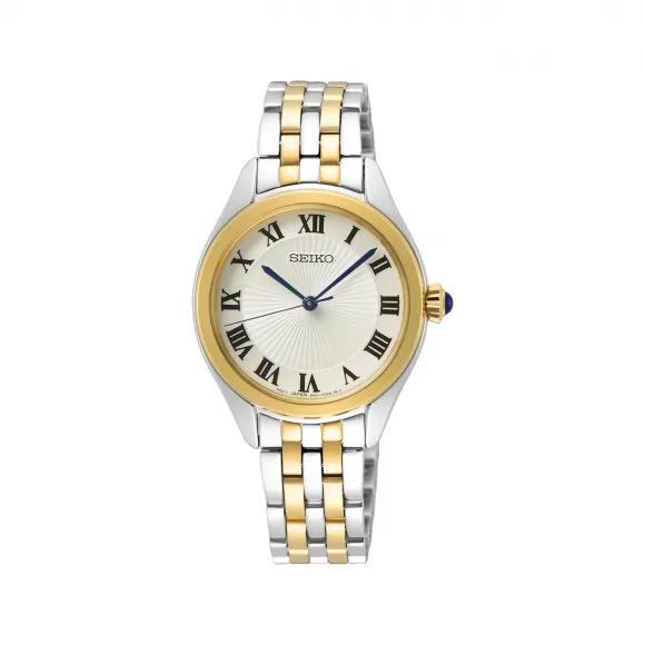 精工/Seiko discovermore系列 29.0MM 不锈钢 女表 SUR330