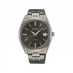精工/Seiko discovermore系列 40.2MM 钛 石英机芯 男表 SUR375