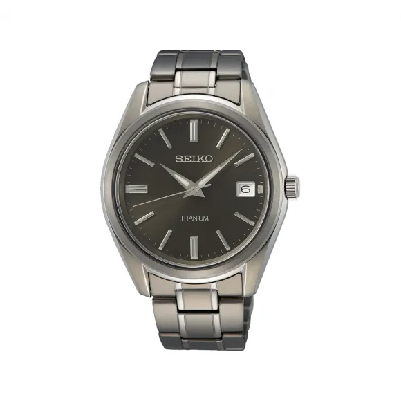 精工/Seiko discovermore系列 40.2MM 钛 石英机芯 男表 SUR375