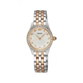 精工/Seiko discovermore系列 26.0MM 不锈钢 女表 SUR386