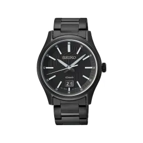 精工/Seiko discovermore系列 39.5MM 不锈钢（硬涂层） 石英机芯 男表 SUR515