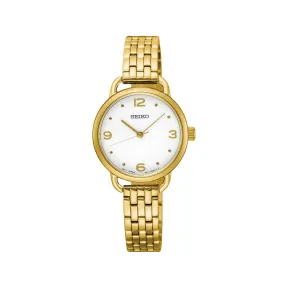 精工/Seiko discovermore系列 26.5MM 不锈钢 女表 SUR670
