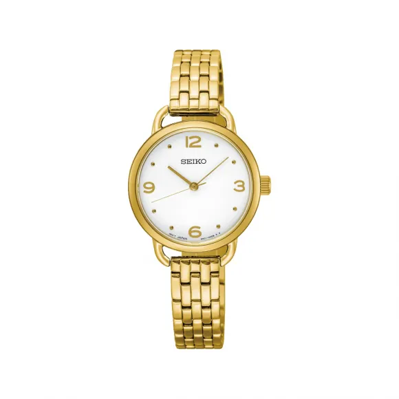 精工/Seiko discovermore系列 26.5MM 不锈钢 女表 SUR670
