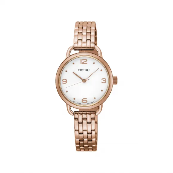 精工/Seiko discovermore系列 26.5MM 不锈钢 女表 SUR672
