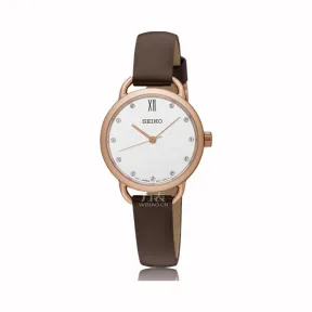 精工/Seiko 钢、PVD镀金、不锈钢、玫瑰金 石英机芯 女表 SUR698J2