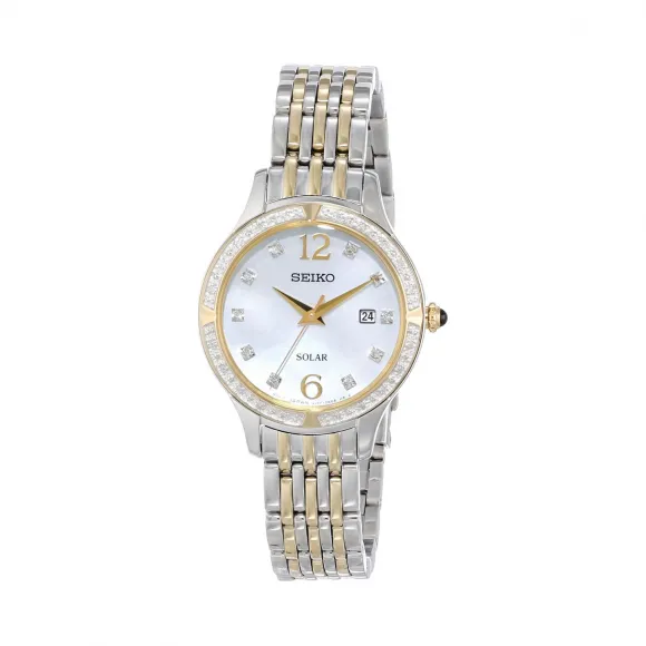 精工/Seiko Solar系列 精钢 石英机芯 女表 SUT092