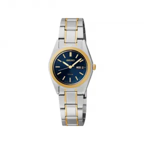 精工/Seiko discovermore系列 24.9MM 不锈钢 太阳能 女表 SUT110