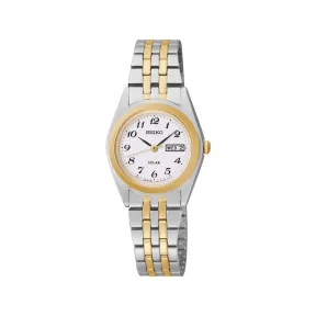 精工/Seiko Solar系列 精钢 石英机芯 女表 SUT116