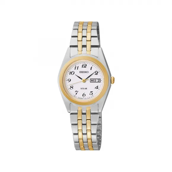 精工/Seiko Solar系列 精钢 石英机芯 女表 SUT116