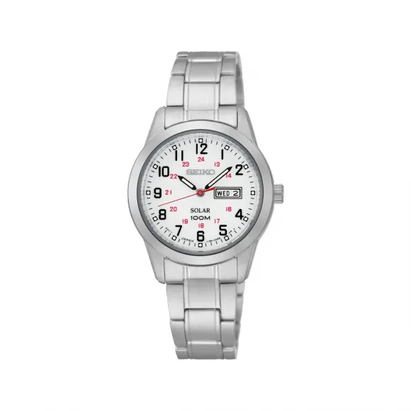 精工/Seiko Solar系列 精钢 石英机芯 女表 SUT167