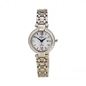 精工/Seiko Tressia系列 精钢 石英机芯 女表 SUT181