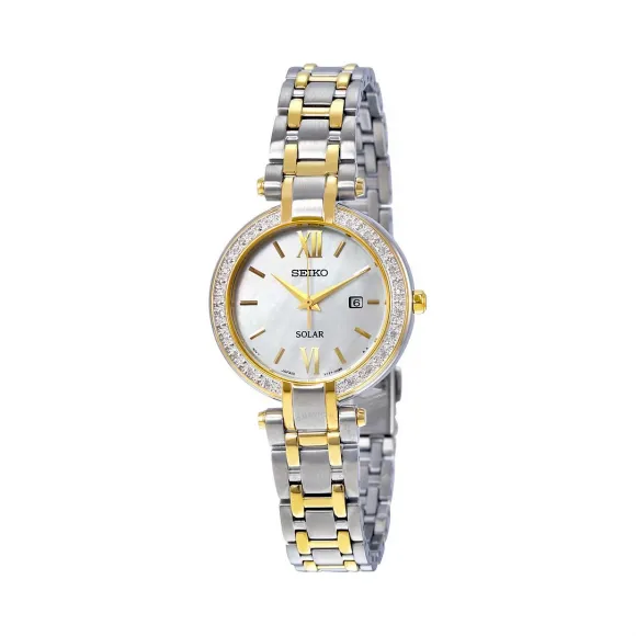 精工/Seiko Solar系列 精钢 石英机芯 女表 SUT198