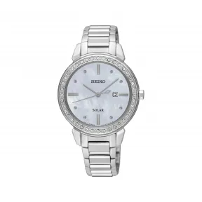 精工/Seiko Solar系列 精钢 石英机芯 女表 SUT327