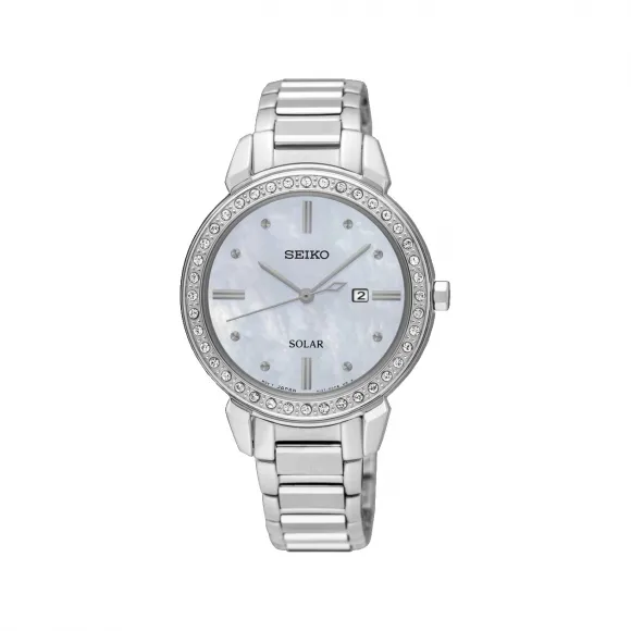精工/Seiko Solar系列 精钢 石英机芯 女表 SUT327