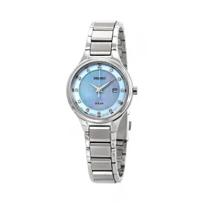 精工/Seiko 精钢 eco-drive 女表 SUT351
