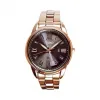 精工/Seiko 不锈钢镀玫瑰金色 太阳能机芯 女表 SUT366J1