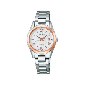 精工/Seiko 28.3 MM 钛金属 太阳能电波表 女表 SWCW150