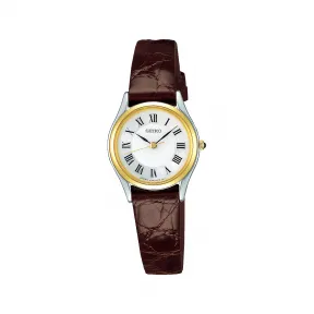 精工/Seiko 23.9 MM 不锈钢 电子石英 女表 SWDL162