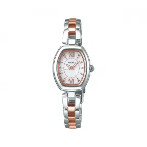 精工/Seiko seikoselection系列 20.7MM 不锈钢 太阳能 女表 SWFA179