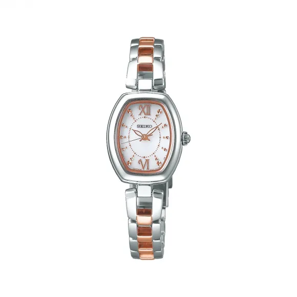 精工/Seiko seikoselection系列 20.7MM 不锈钢 太阳能 女表 SWFA179