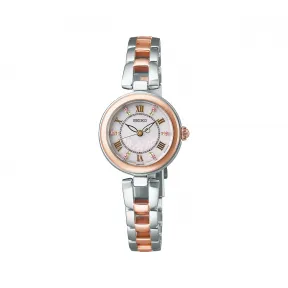精工/Seiko seikoselection系列 23.0MM 不锈钢 太阳能 女表 SWFA200