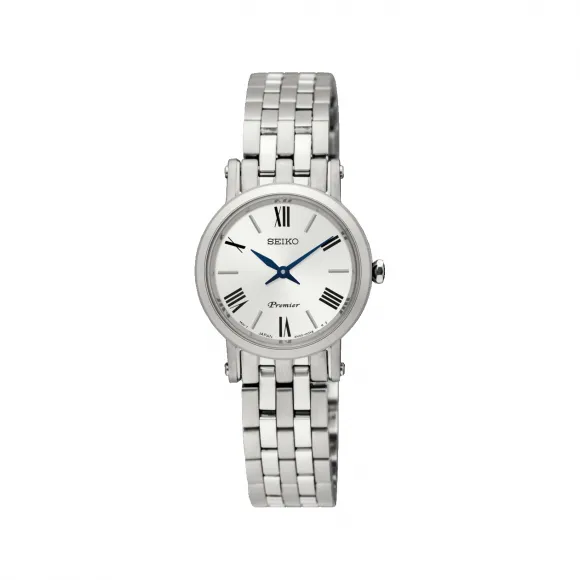 精工/Seiko discovermore系列 24.5MM 不锈钢 石英机芯 女表 SWR025