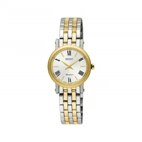 精工/Seiko discovermore系列 24.5MM 不锈钢 石英机芯 女表 SWR026