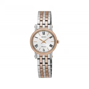 精工/Seiko discovermore系列 24.5MM 不锈钢 石英机芯 女表 SWR028