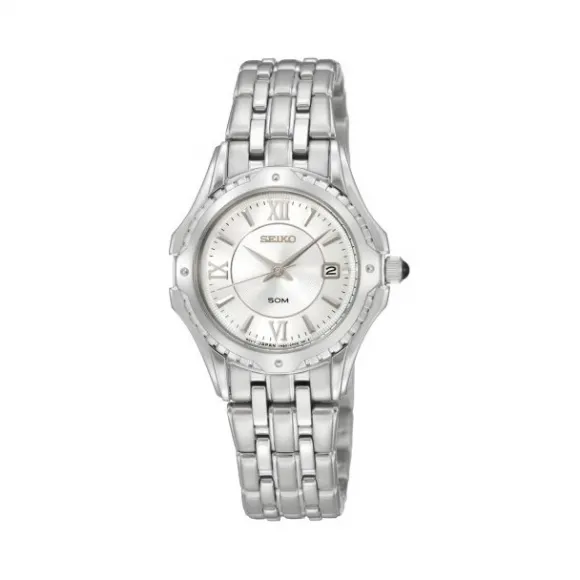 精工/Seiko Grand 系列 精钢 石英机芯 女表 SXDC35