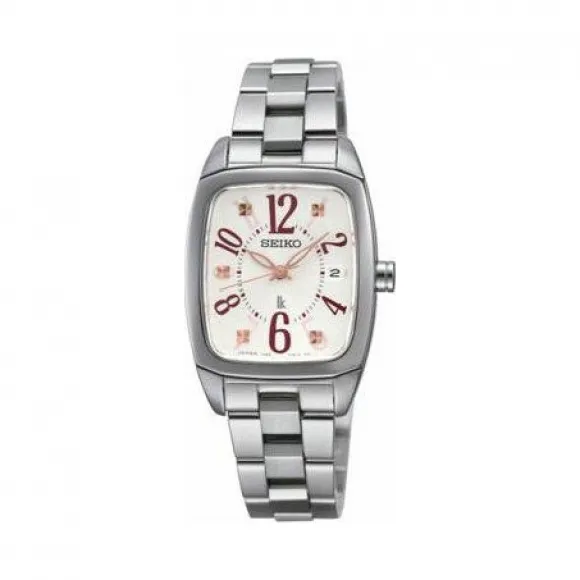 精工/Seiko Lukia系列 不锈钢 石英机芯 女表 SXDE93J