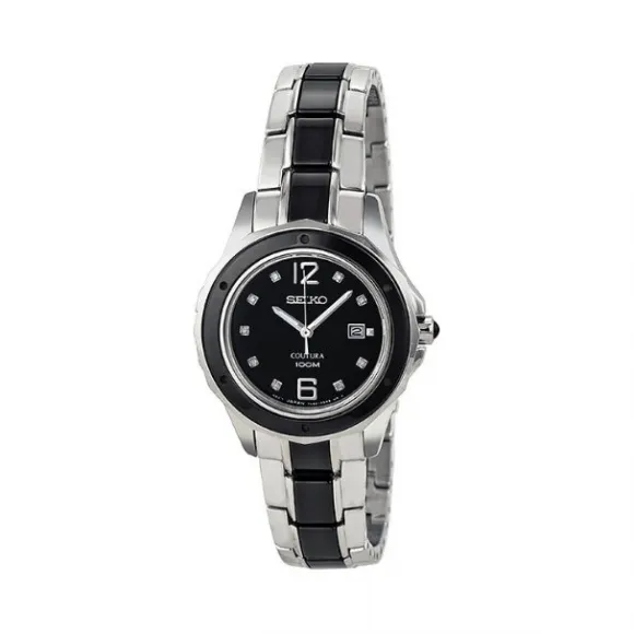 精工/Seiko Coutura系列 不锈钢 石英机芯 Seiko Coutura SXDF01P9