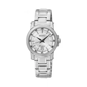 精工/Seiko Premier系列 不锈钢 石英机芯 女表 SXDF41J1